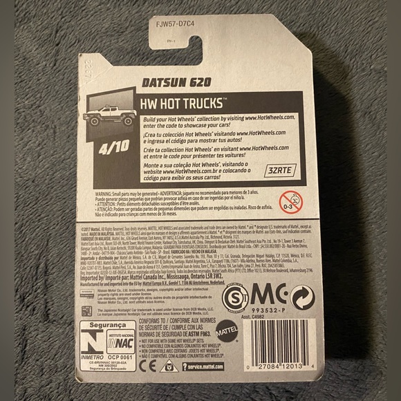 "🥦5/$25🥦" Hot Wheels Datsun 620 - Picture 4 of 4